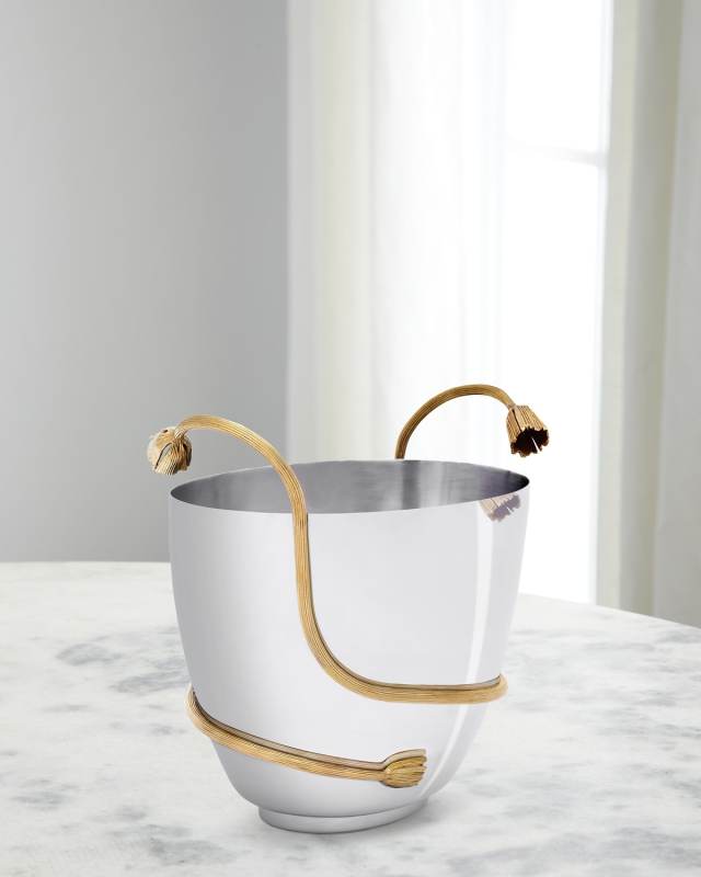 Deco Leaves Champagne Bucket